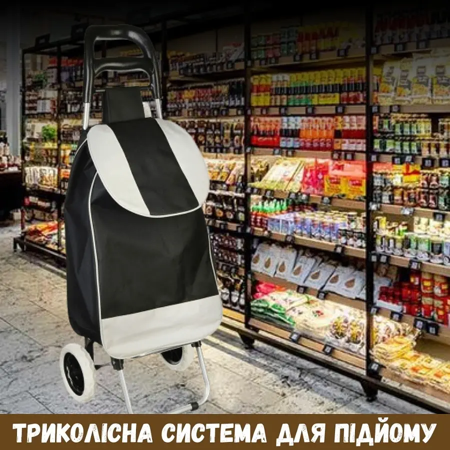 Сумка-візок на колесах - фото 5