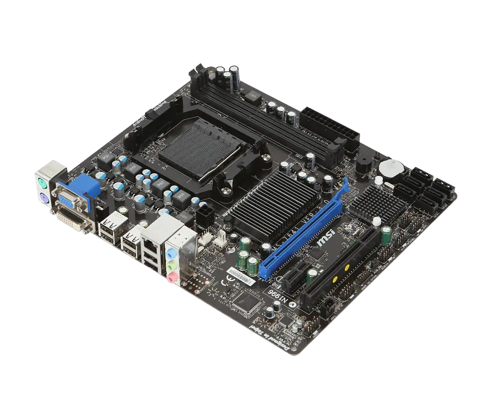 Материнська плата MSI 760GM-P23 (FX) Socket AM3 (760GM-P23 (FX)) Б/В - фото 3