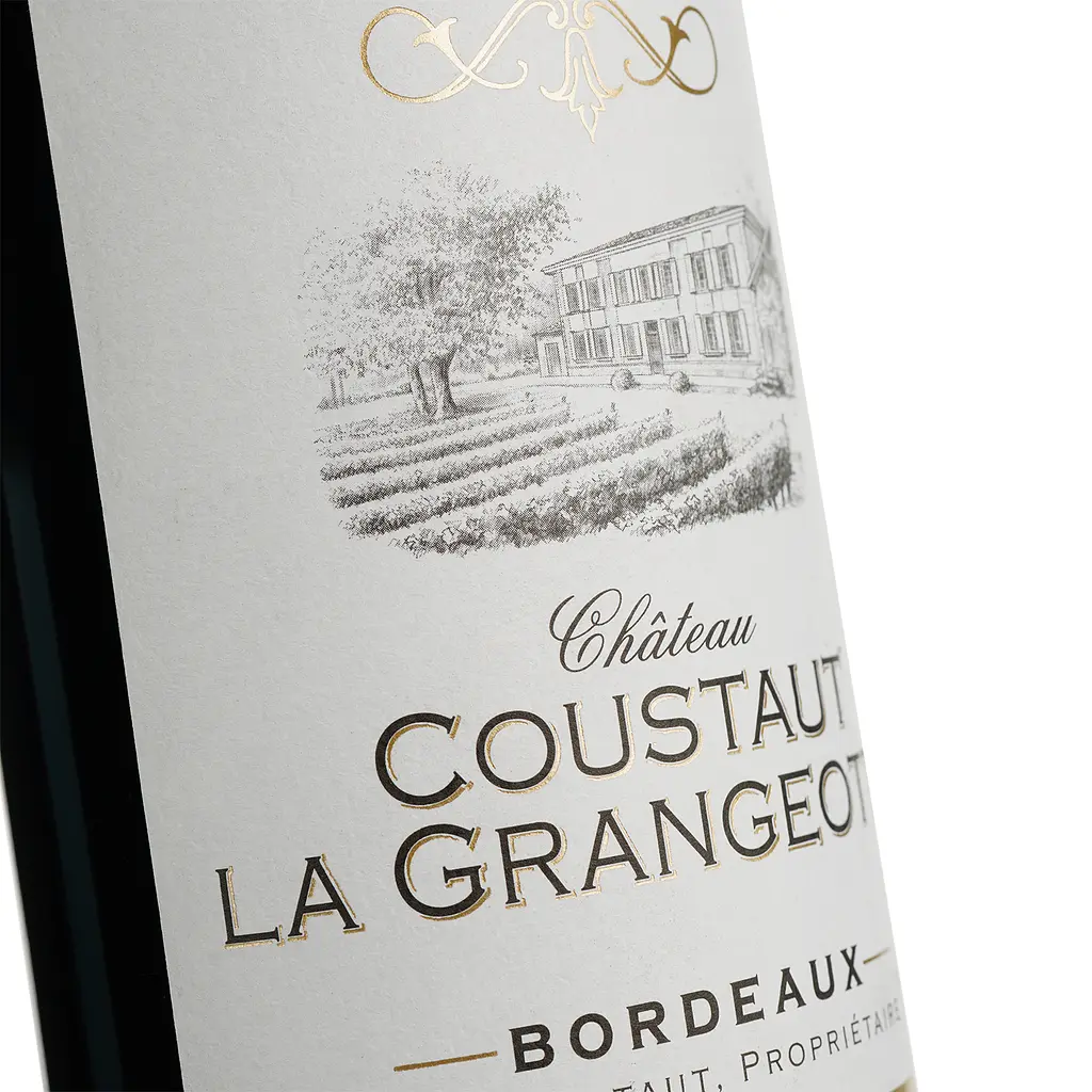 Вино Chateau Coustaut La Grangeotte AOP Bordeaux, красное, сухое, 0,75 л (917832) - фото 5