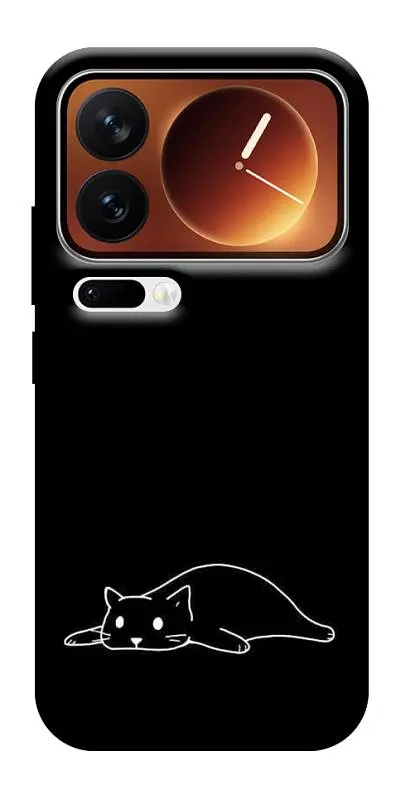 TPU чохол Demsky Lazy cat для Xiaomi 17 Pro Max