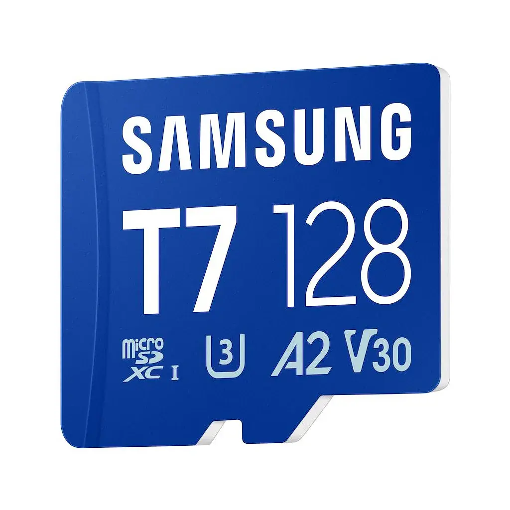 Карта пам'яті Samsung 128GB microSDXC class 10 UHS-I U3 V30 A2 T7 (MB-MB128T/WW) - фото 3