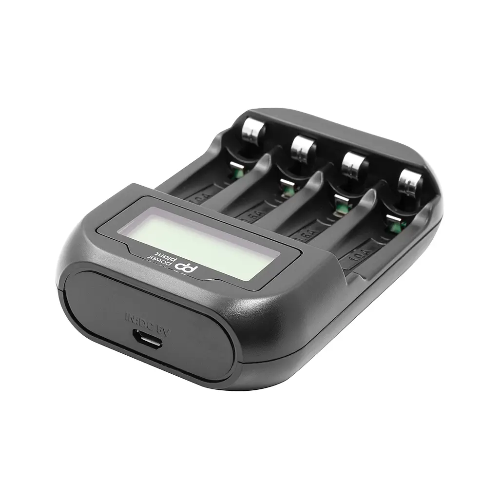 Зарядний пристрій для акумуляторів PowerPlant PP-UN4 (AA, AAA / input microUSB DC 5V/2A) (PP-UN4) - фото 4