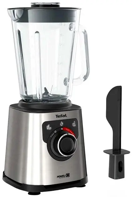 Блендер стаціонарний Perfect mix+ 1200Вт, чаша-1750мл, скло, сталь-чорний Tefal kuh0015565 - фото 7