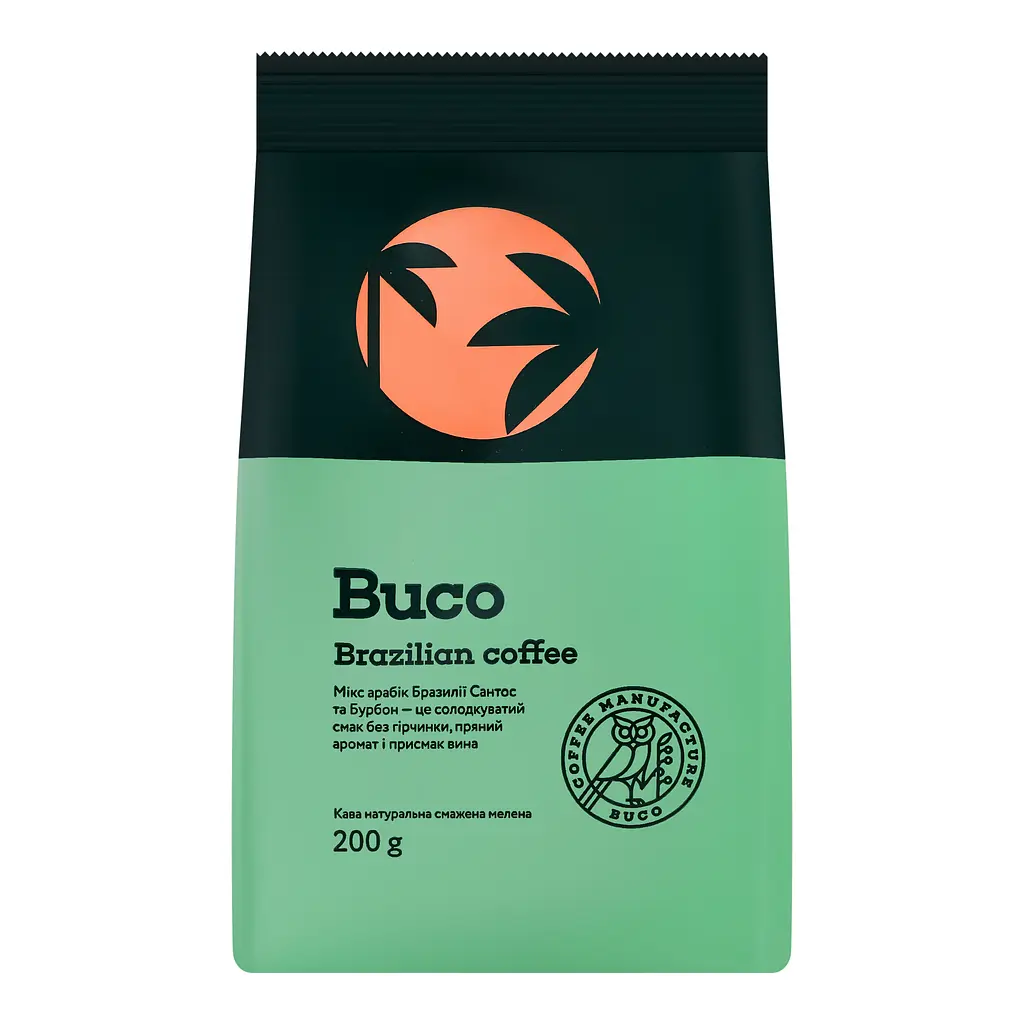 Кава мелена Buco Brazilian Coffee 200 г (911042) - фото 3