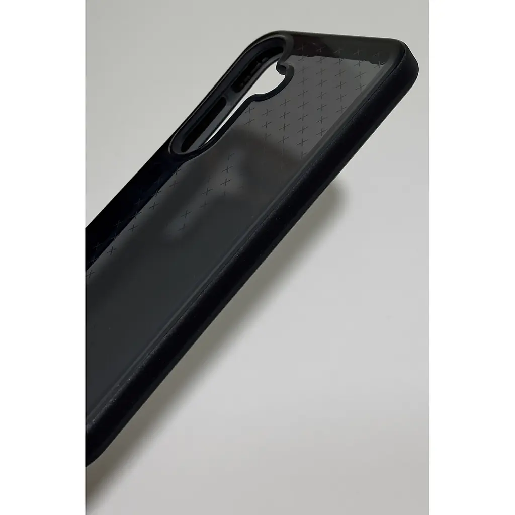 Оригинальный противоударный силиконовый чехол Tech21 Evo Check для Samsung Galaxy S24 Plus/S25 Plus (6.7") Black - фото 9
