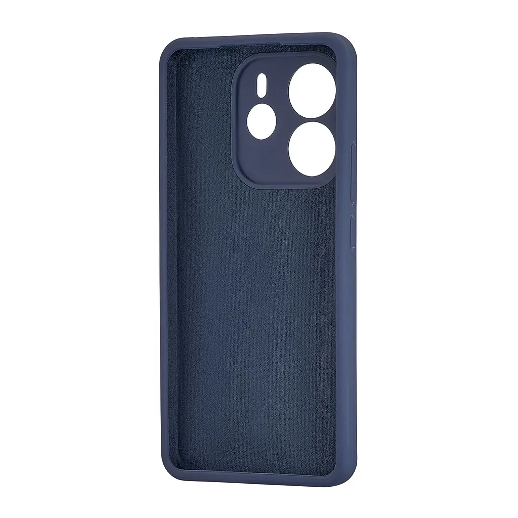Чохол Silicone Case Xiaomi Redmi Note 14 4G (EU) Midnight Blue - фото 2