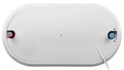 Водонагрівач Willer EVH50DRI Libra, White, 2000W, 50л, плаский, сухий ТЕН, універсальний монтаж, 2 ТЕНи, D, 86.5х47х27см - фото 5