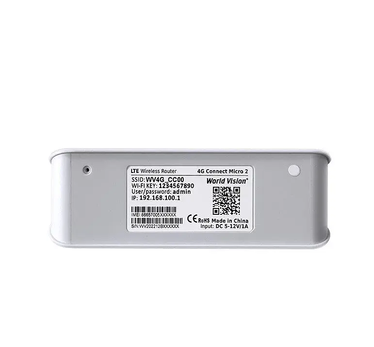 4G LTE WI-FI роутер World Vision 4G Connect Micro 2 DC 5-12V (+ перехідник USB-A) - фото 4