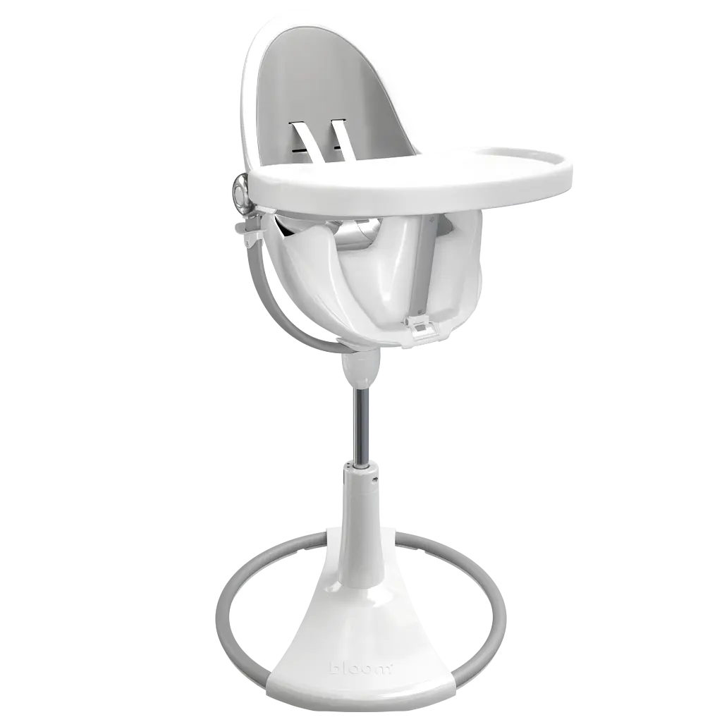 Стульчик для кормления Bloom Fresco White/Lunar silver (E10535-W\E10516-LSL) - фото 3
