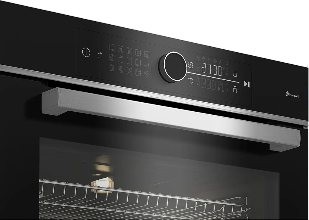 Духова шафа електрична Beko A+ дисплей конвекція телескоп 72 л нержавіюча сталь - фото 5