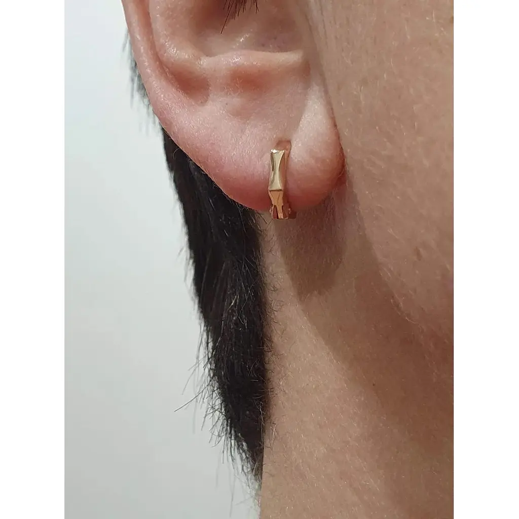 Золотая моносерьга Гаразд. 3630097 - фото 2