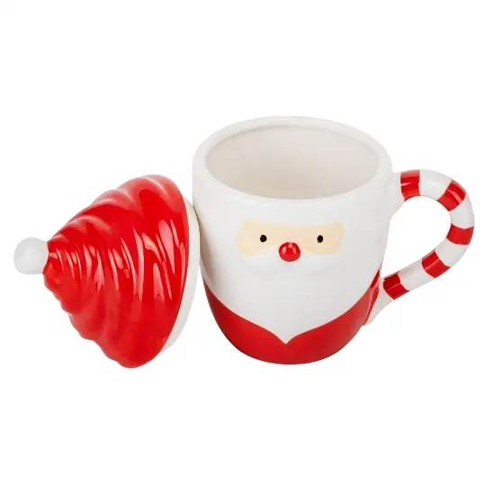 Чашка Elisey Чарівний Санта 450 мл (6028-001) червоний з білим   - фото 2