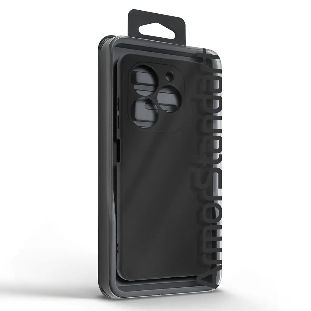 Чохол до мобільного телефона Armorstandart Matte Slim Fit Tecno Spark Go 2024 (BG6) Camera cover Black (ARM73577) - фото 5
