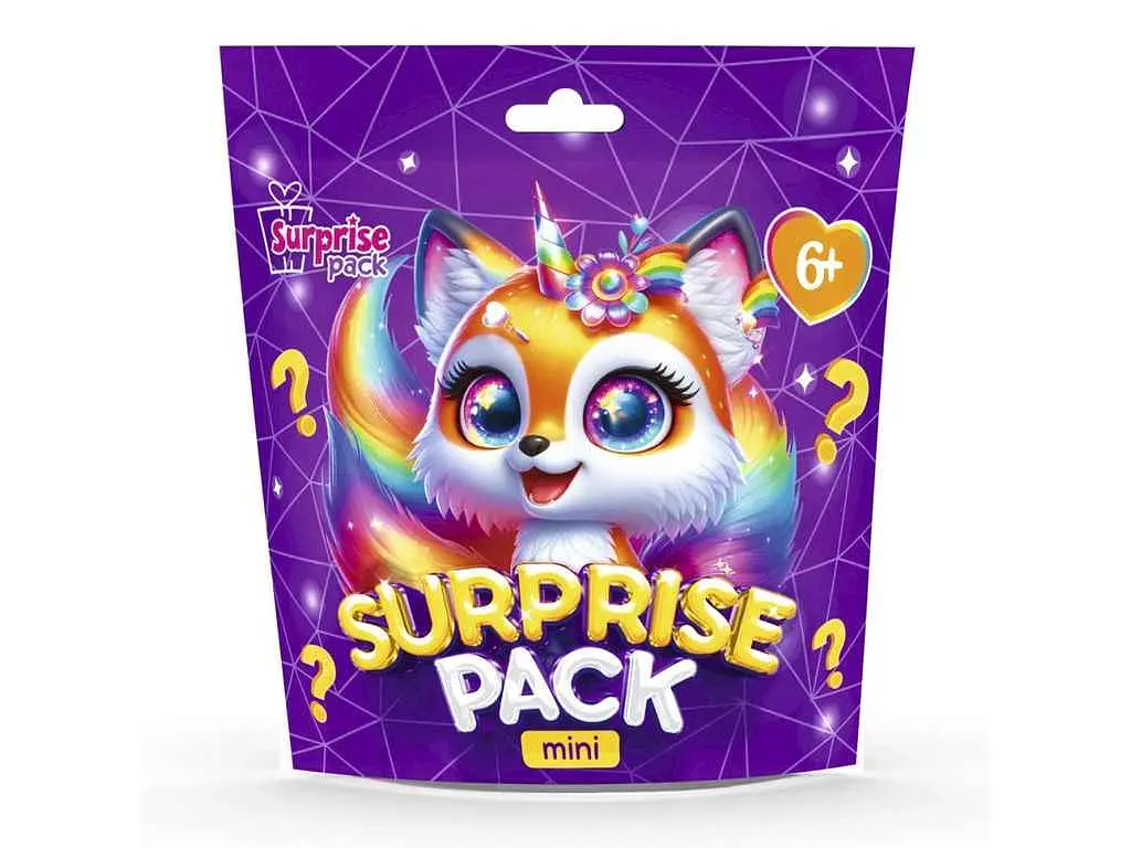 Іграшка-антистрес VLADI TOYS Surprise Pack Mini 3 пурпуровий із сюрпризами VT8040-03