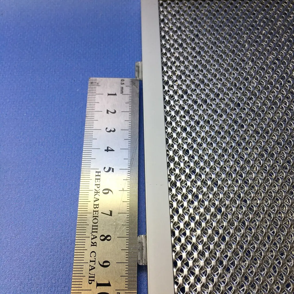 Алюминиевый (жировой) фильтр 203х500 мм для кухонной вытяжки Pyramida TLX2-60 - фото 9