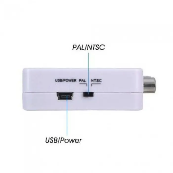 Адаптер HDMI to AV RCA перехідник конвертер 720p/1080p - фото 4