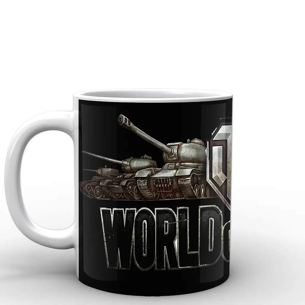 Кухоль GeekLand World of Tanks лого WT.02.001 330 мл білий - фото 3