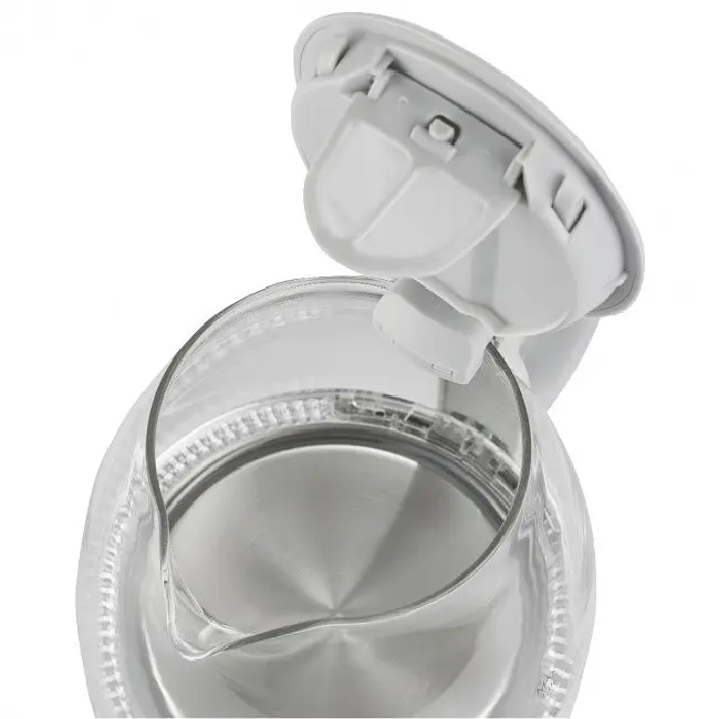 Чайник електричний 1 л скляний Adler AD 1283G Grey - фото 3