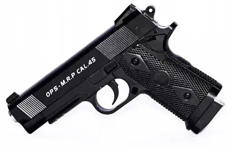 Іграшковий пістолет для страйкболу Airsoft Gun C.9 реалістична ігрова модель Чорний - фото 3