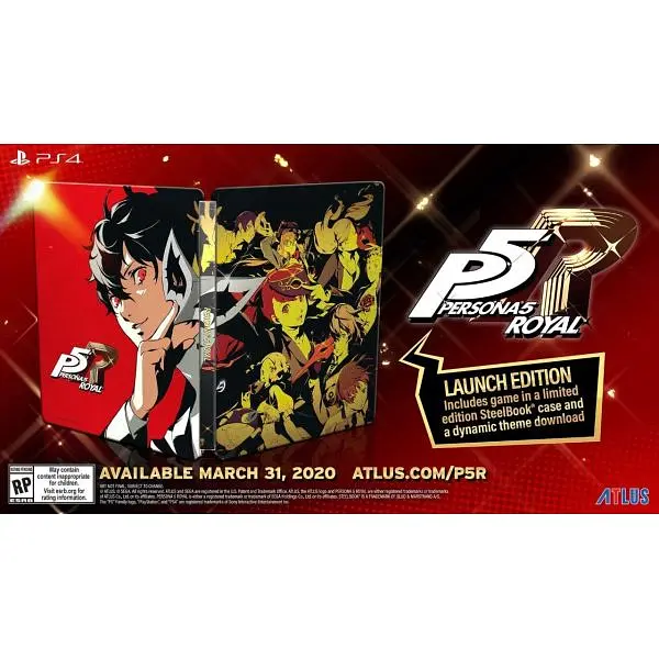 Persona 5 Royal: Steelbook Edition (PS4) - фото 2