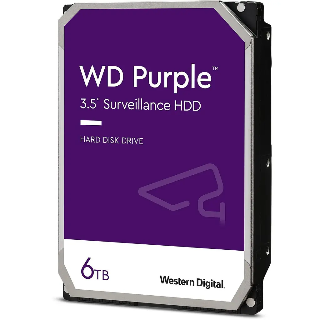 Жесткий диск WD 6 ТБ 3,5" 256 МБ SATA Purple Surveillance - фото 2
