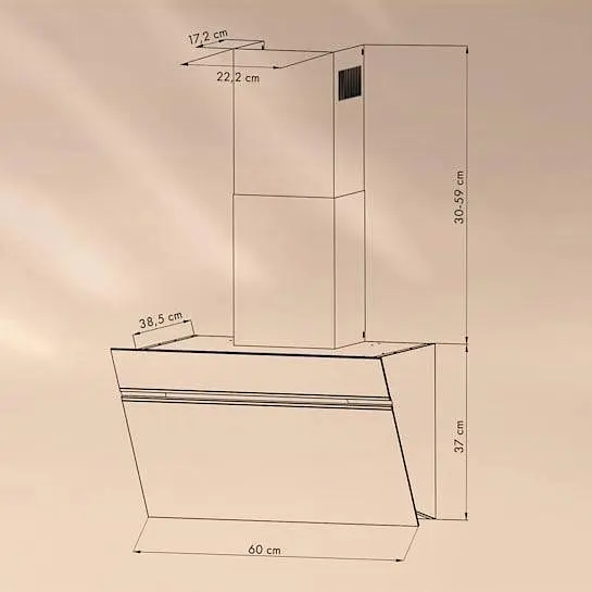 Вытяжка Klarstein Alina 60 Smart (10040230) - фото 6