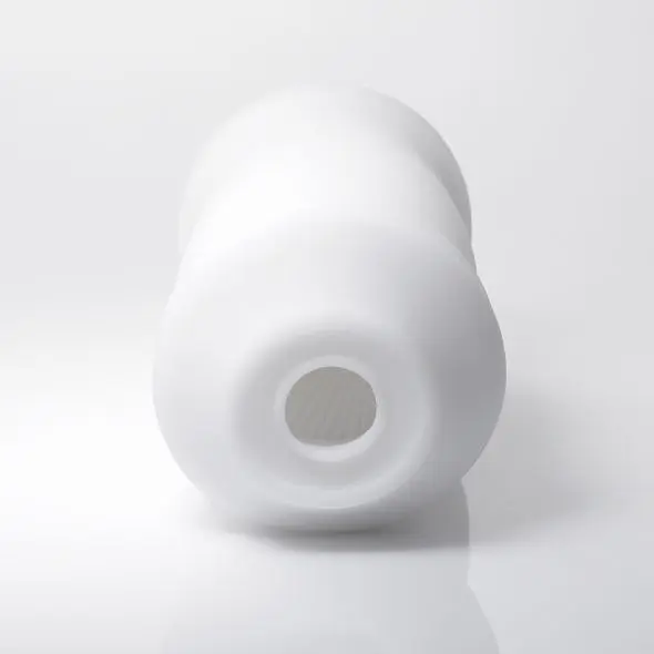 Мастурбатор Tenga 3D Polygon з ламаною текстурою, 24х7 см (білий) - фото 4
