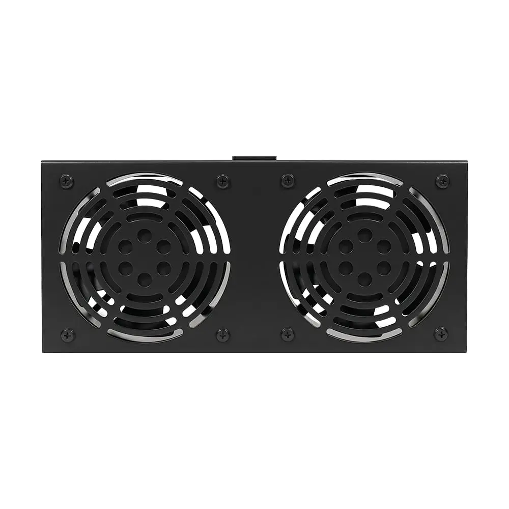 Вентилятор до комутаційних шаф глибиною до 600 мм Trinix TRX-FAN2 Black (25-00127) - фото 3