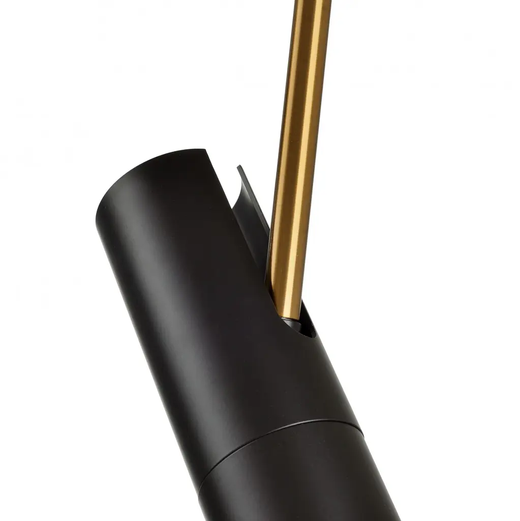 Світильник Brille підвісний тубус AL-711S/1 GU10 BK - фото 3