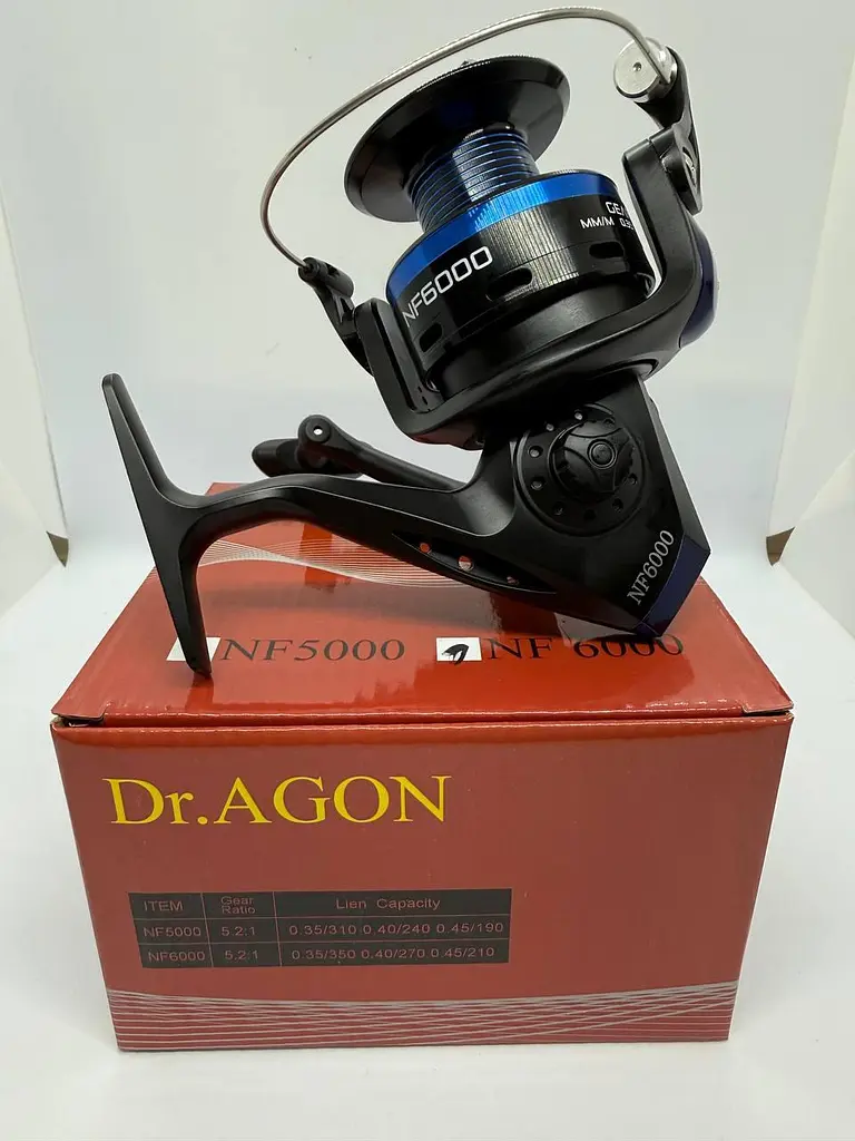 Котушка Dr.AGON NF 6000 (4+1 BB 5.2:1) спінінгова - фото 3