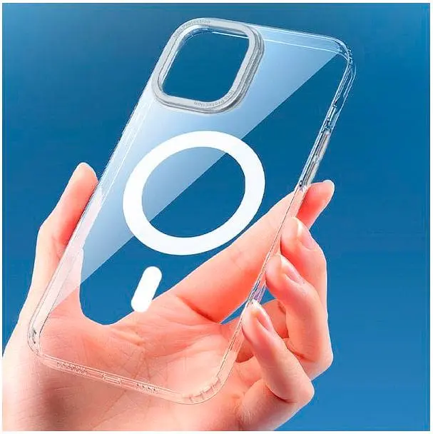 Чохол WiWU Magnetic Crystal Case для Apple iPhone 14 Pro Transparent [82221] - фото 6