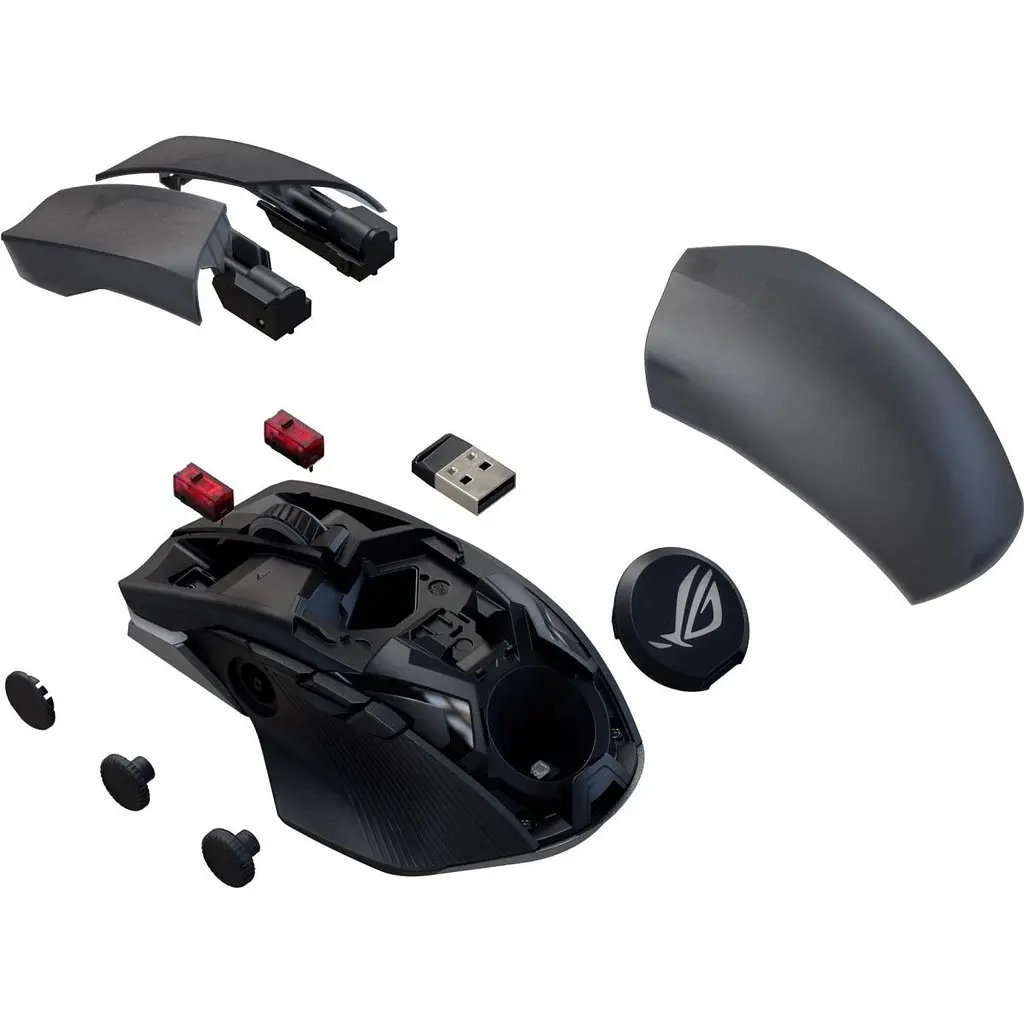 Миша Asus Rog Chakram X Origin RGB Black [90MP02N1-BMUA00] [126961] - фото 9