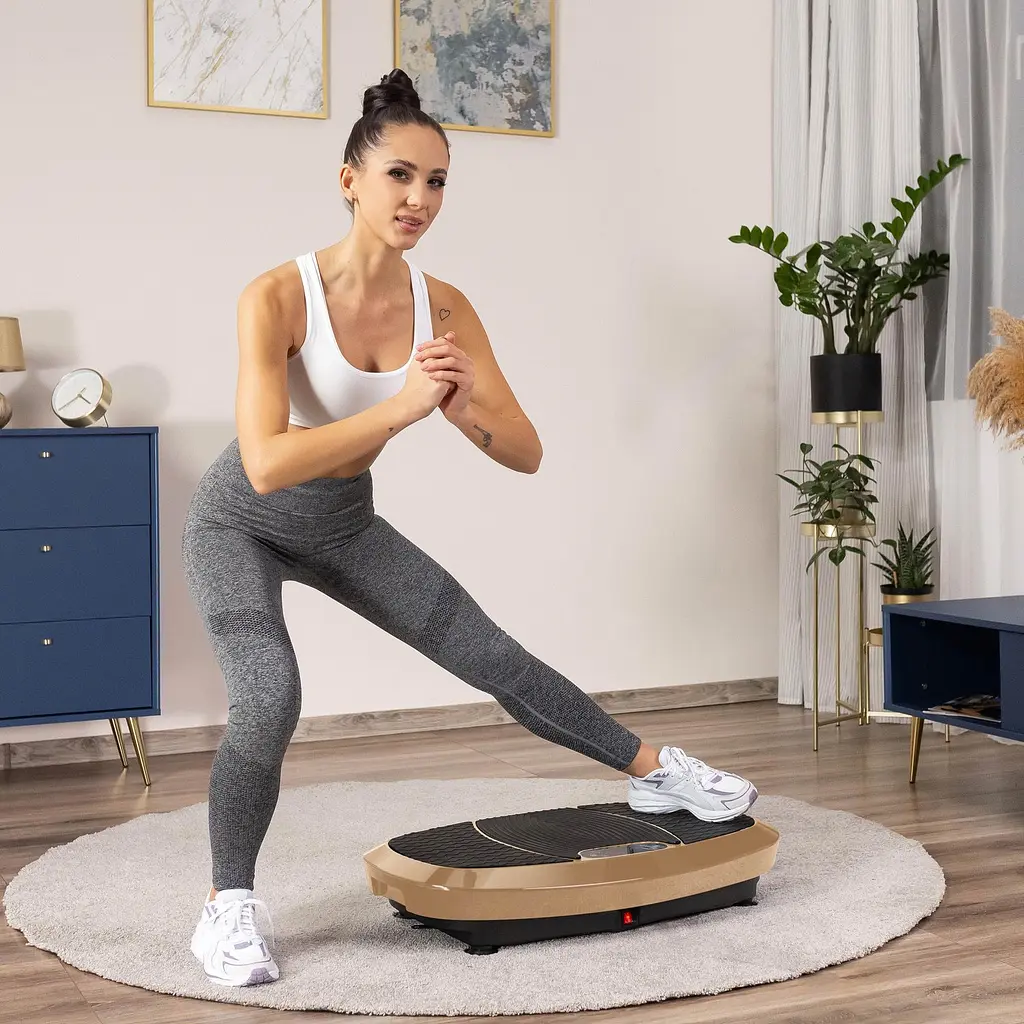 Вібраційна платформа Gymtek 3D XP750 золотий - фото 3