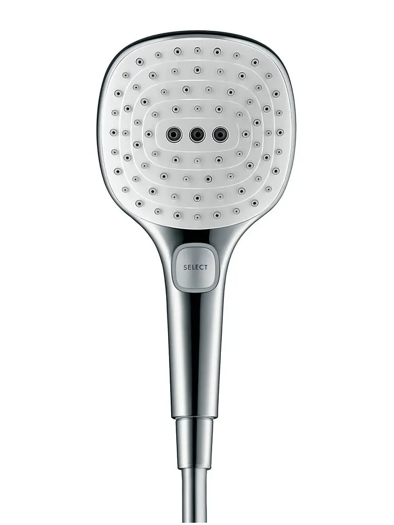 Ручний душ Hansgrohe Raindance Select E 120 3jet Matt White 26520700, Білий матовий - фото 4