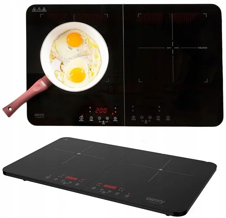 Индукционная плита Camry CR 6514 на 2 конфорки черная - фото 5