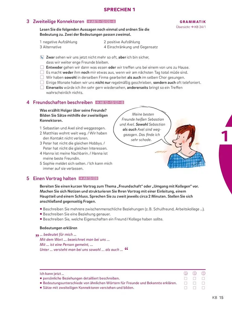 Sicher! aktuell B2/1 Kurs- und Arbeitsbuch mit Audios online, Lektion 1–6 - фото 3