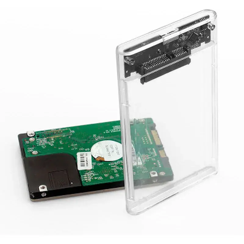 Кишеня зовнішня Dynamode 2.5" SATA HDD/SSD USB 3.0 Transparent (DM-CAD-25316) - фото 7
