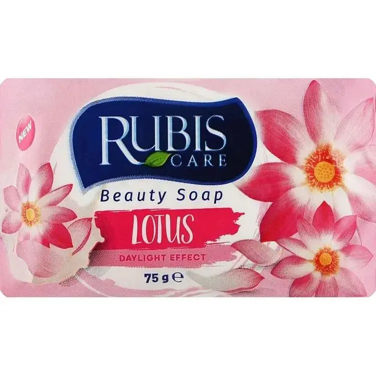 Мило туалетне RUBIS 75г Лотос Care Lotus