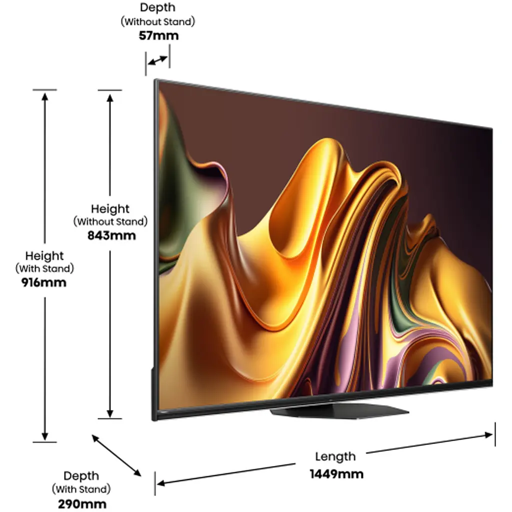Телевізор Hisense 65U8NQ 65" Mini-LED 4К [20013839] UA [113571] - фото 8