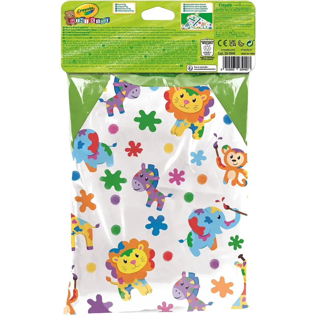 Фартух для творчості Crayola Mini Kids з рукавами (25-3940) - фото 5