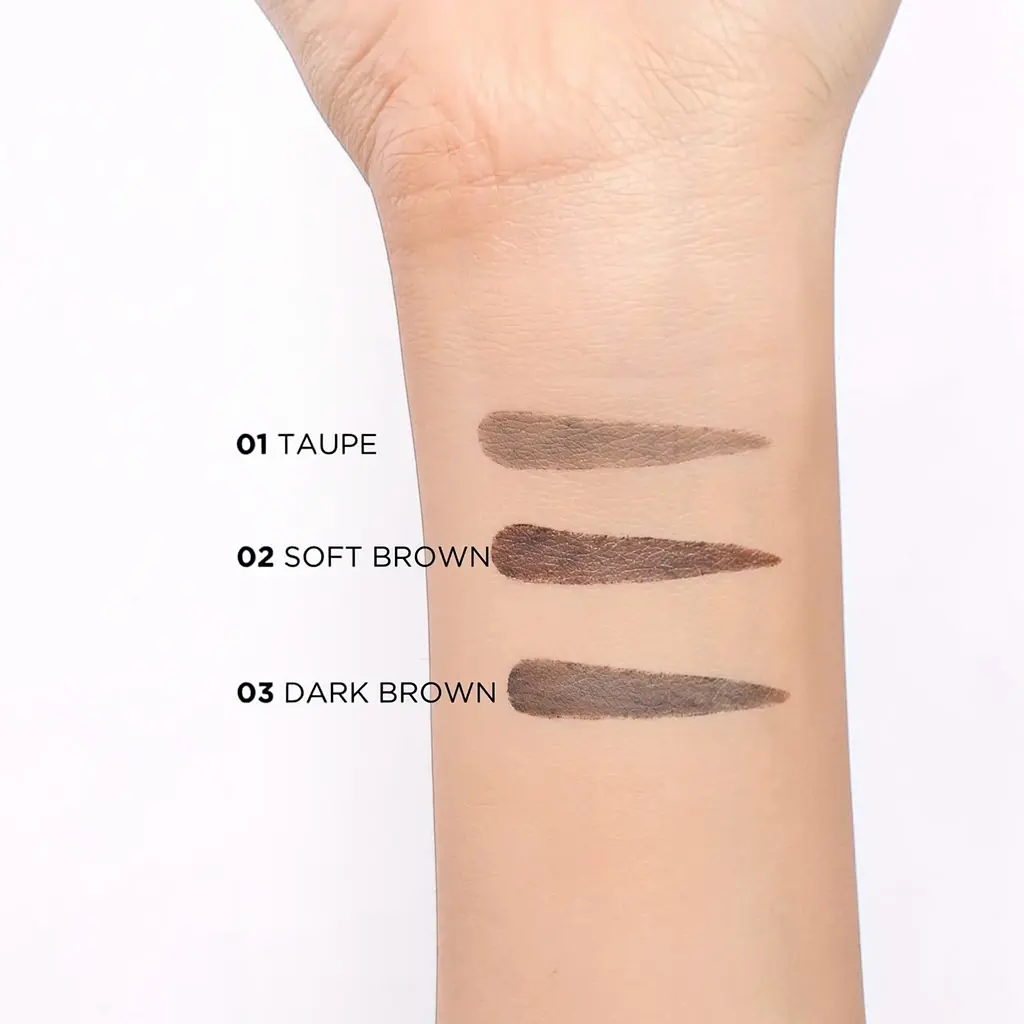 Олівець для брів Eveline Micro Precise Brow Pencil Taupe тон 01, 6 г (LMKKBRMIC01) - фото 5