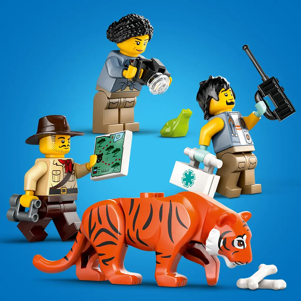 Конструктор LEGO City Позашляховик для дослідження джунглів 314 деталей (60426) - фото 6