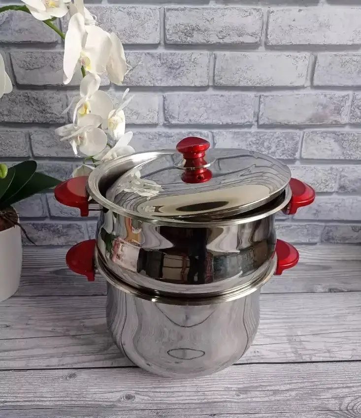 Каструля-пароварка для кускусу O.M.S. Collection 6040 22х19 см 7,7 л - фото 8