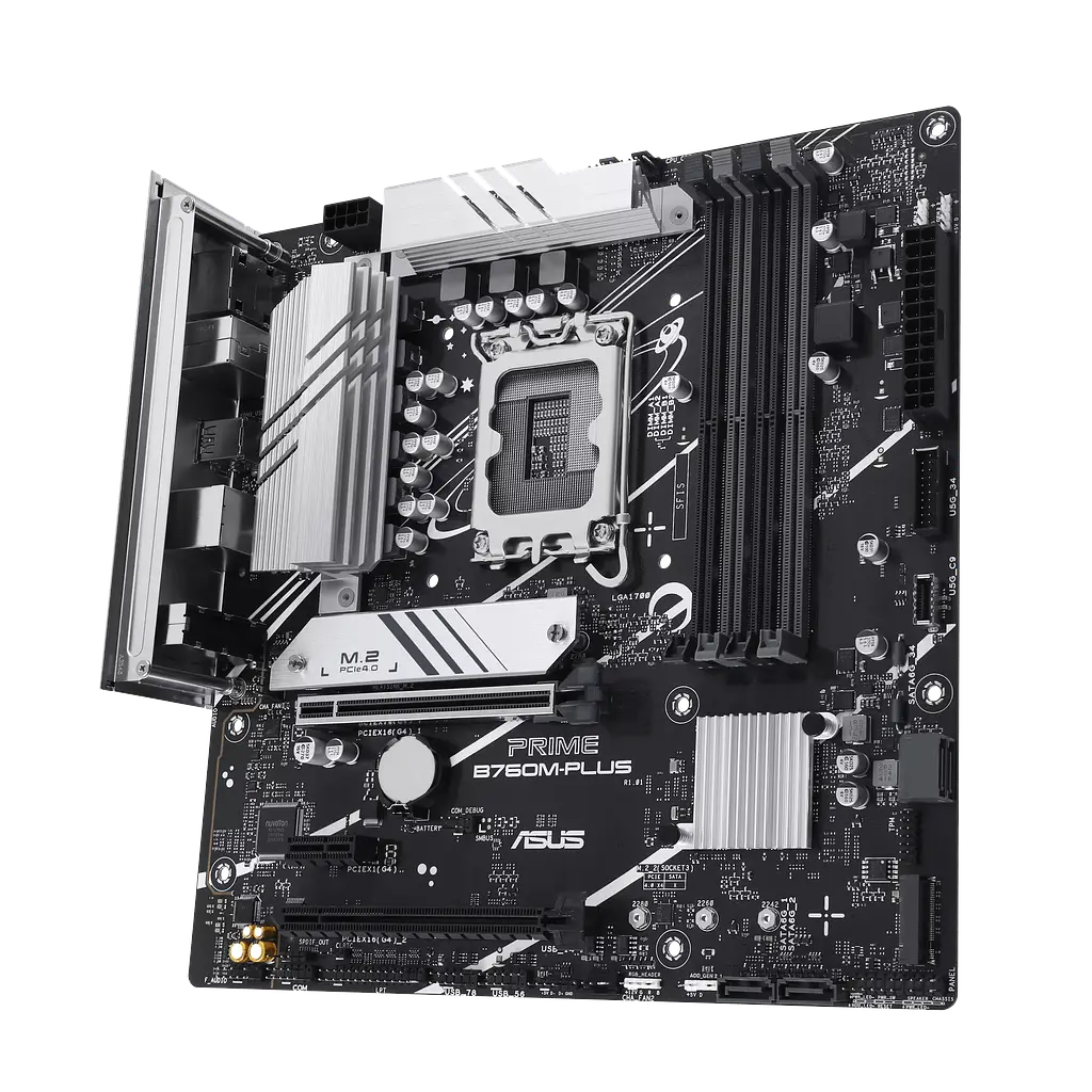 Материнська плата Asus B760M-Plus Prime LGA 1700 (PRIME B760M-PLUS) Б/В - фото 3