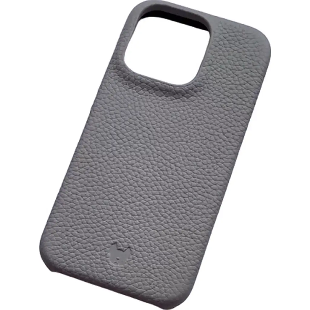 Чохол iLera NAPA Leather Case 1.0 для Apple iPhone 15 Pro Ionic Grey [iLNPCS1015PrIG] [104092] - фото 3