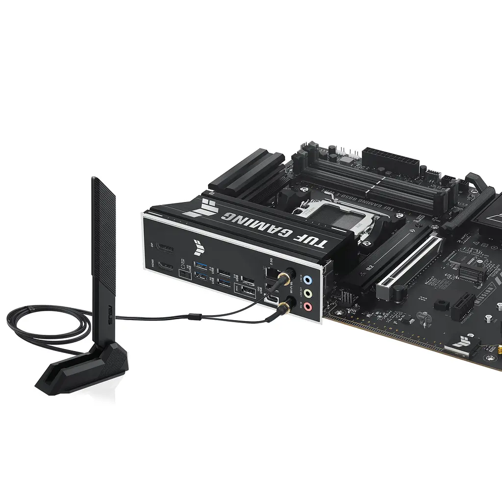 Материнская плата TUF GAMING B850-E WIFI sAM5 B850 4xDDR5 M.2 HDMI DP Wi-Fi BT ATX Asus teh0019026 - фото 7