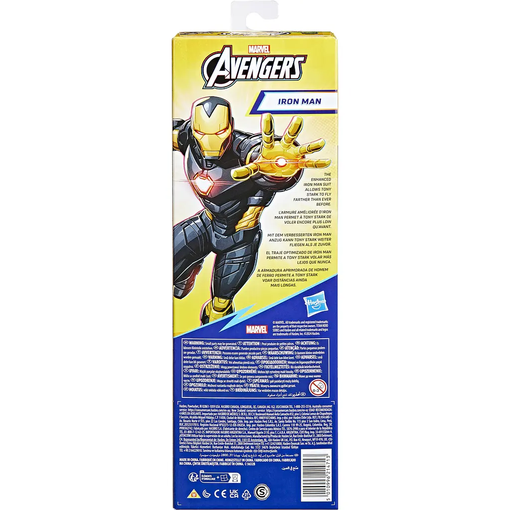 Ігрова фігурка Hasbro Marvel Avengers Titan Hero Gold Iron Man (E3308_E7878) - фото 13