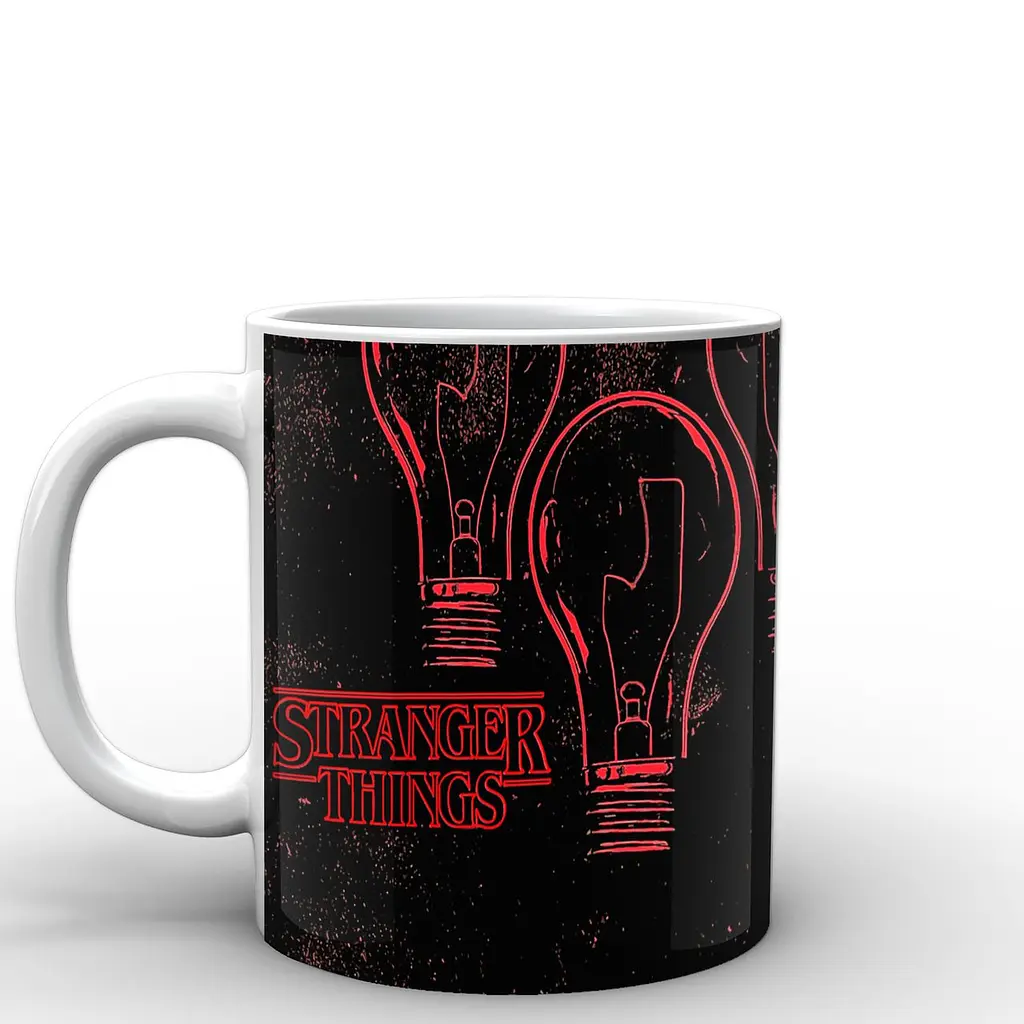 Кружка GeekLand Stranger Things Очень странные дела лого ST.02.010.696 330 мл белая - фото 2