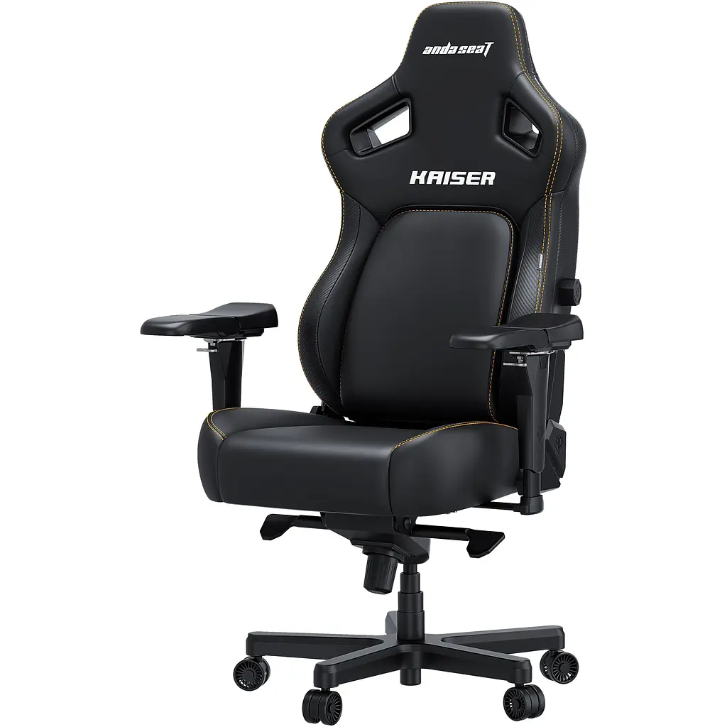 Крісло ігрове Anda Seat Kaiser 4  Black Fabric Size L (AD12YDDC-L-20-B-CF) - фото 2