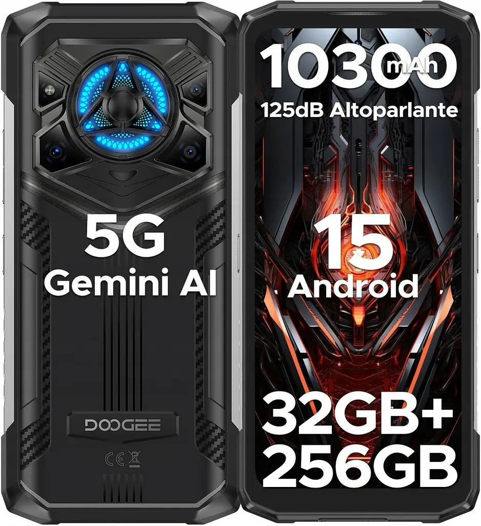 Смартфон Doogee Blade 20 Play 8/256GB Obsidian Silver (Global) - фото 2